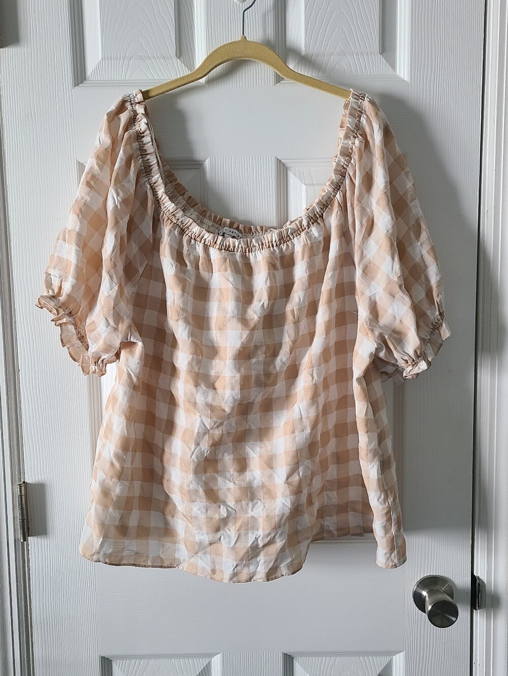 English Factory Cottage Core Puff Sleeve Blouse